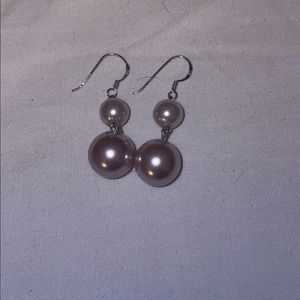 Pearl Earrings - Costume Jewelry